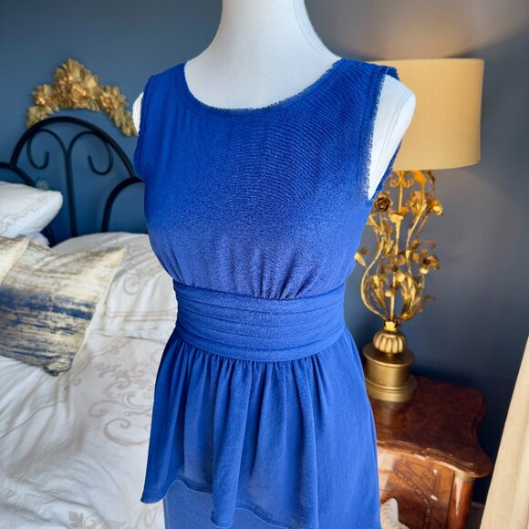 BCBG Max Azria Royal Blue Dress - Picture 3 of 12